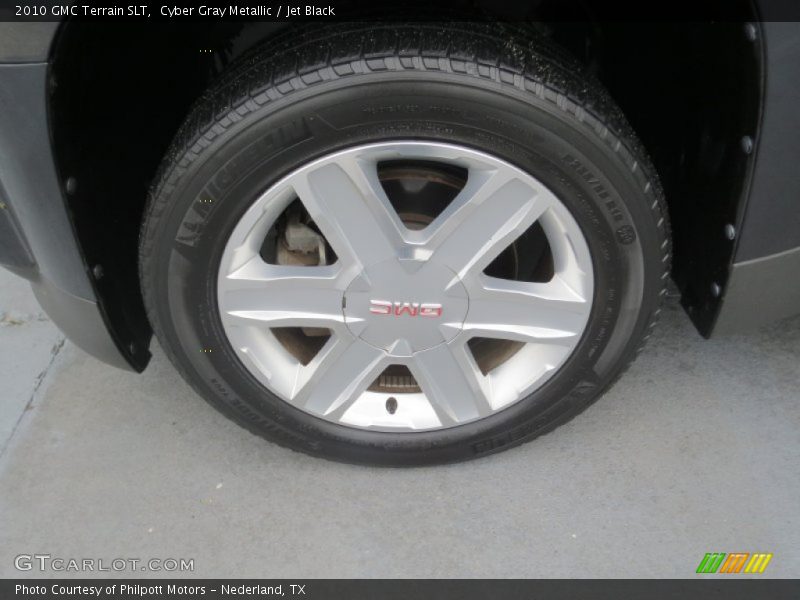Cyber Gray Metallic / Jet Black 2010 GMC Terrain SLT
