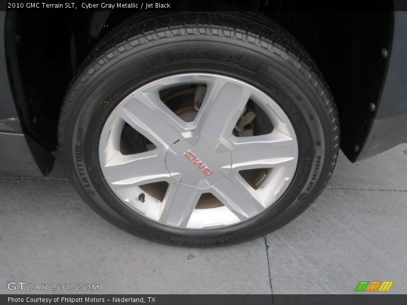 Cyber Gray Metallic / Jet Black 2010 GMC Terrain SLT
