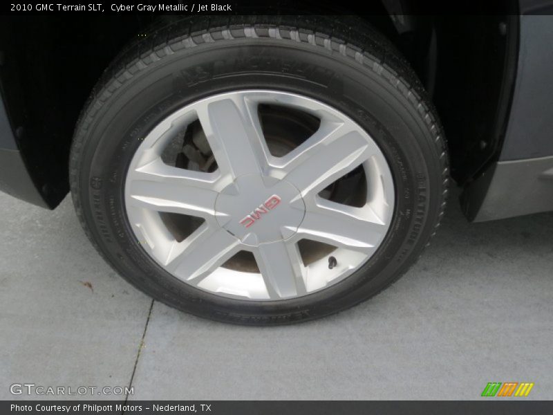 Cyber Gray Metallic / Jet Black 2010 GMC Terrain SLT