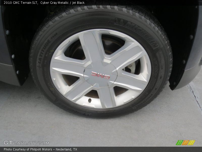 Cyber Gray Metallic / Jet Black 2010 GMC Terrain SLT