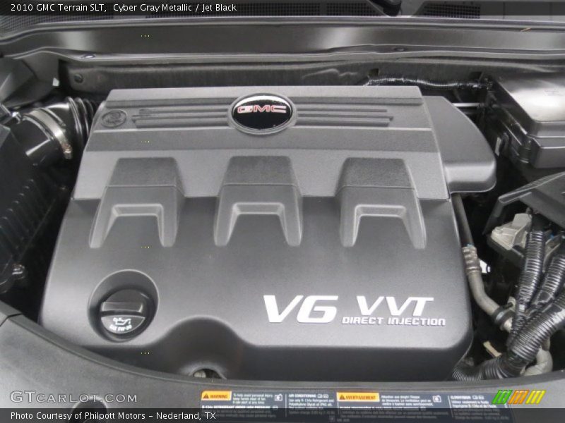 Cyber Gray Metallic / Jet Black 2010 GMC Terrain SLT