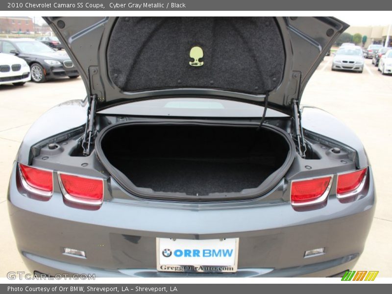 Cyber Gray Metallic / Black 2010 Chevrolet Camaro SS Coupe