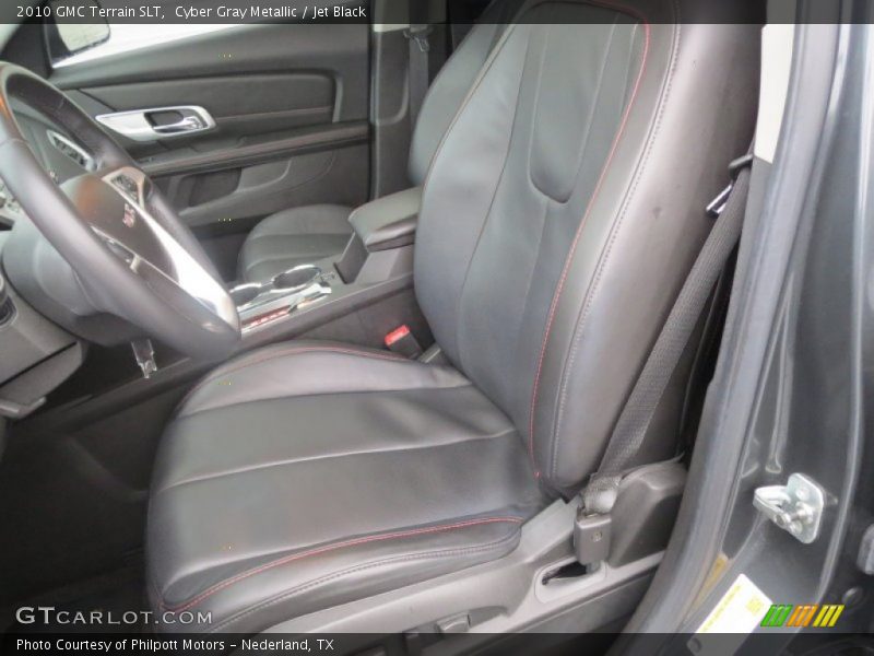 Cyber Gray Metallic / Jet Black 2010 GMC Terrain SLT