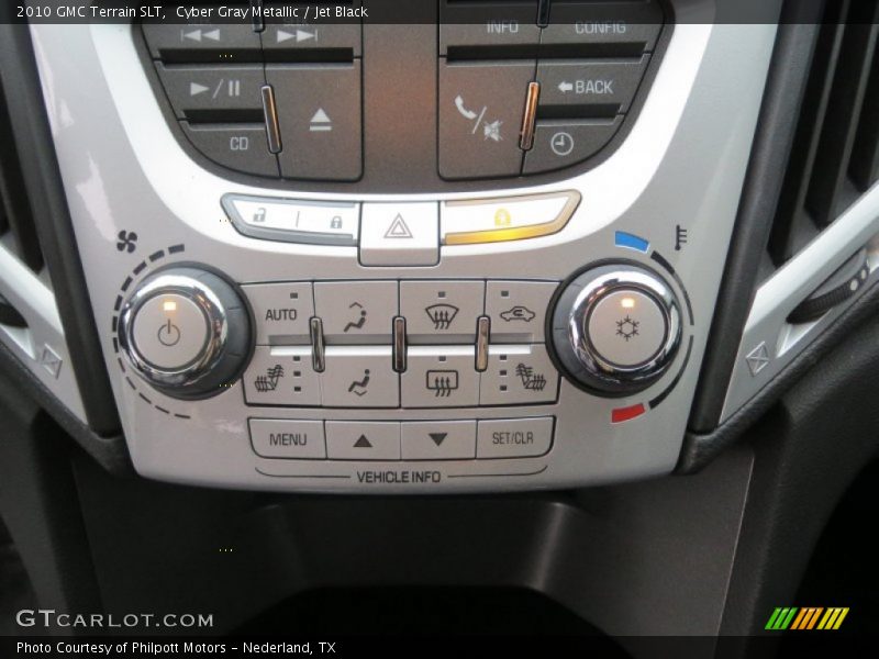 Cyber Gray Metallic / Jet Black 2010 GMC Terrain SLT
