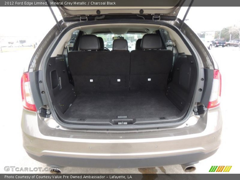 Mineral Grey Metallic / Charcoal Black 2012 Ford Edge Limited