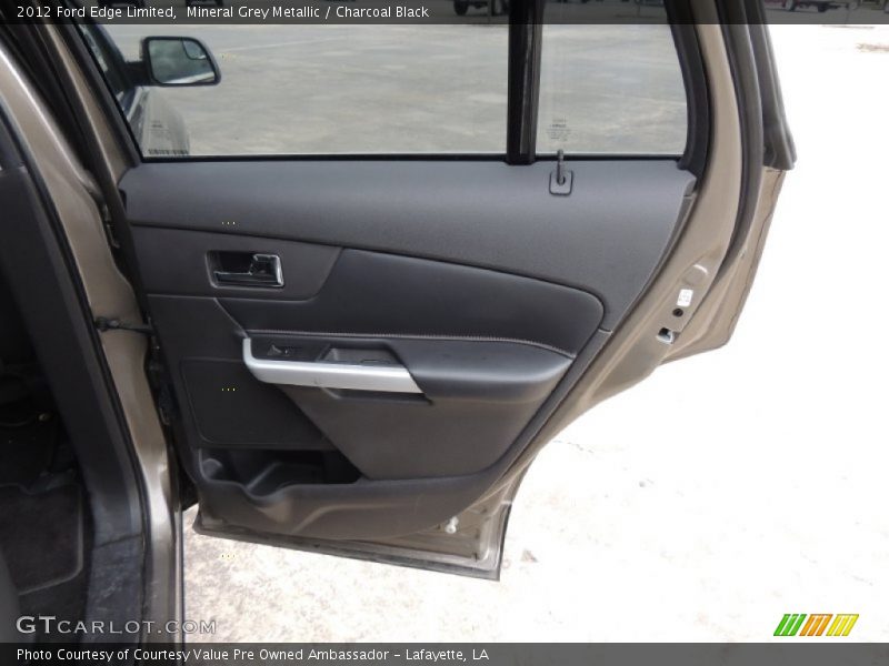 Mineral Grey Metallic / Charcoal Black 2012 Ford Edge Limited