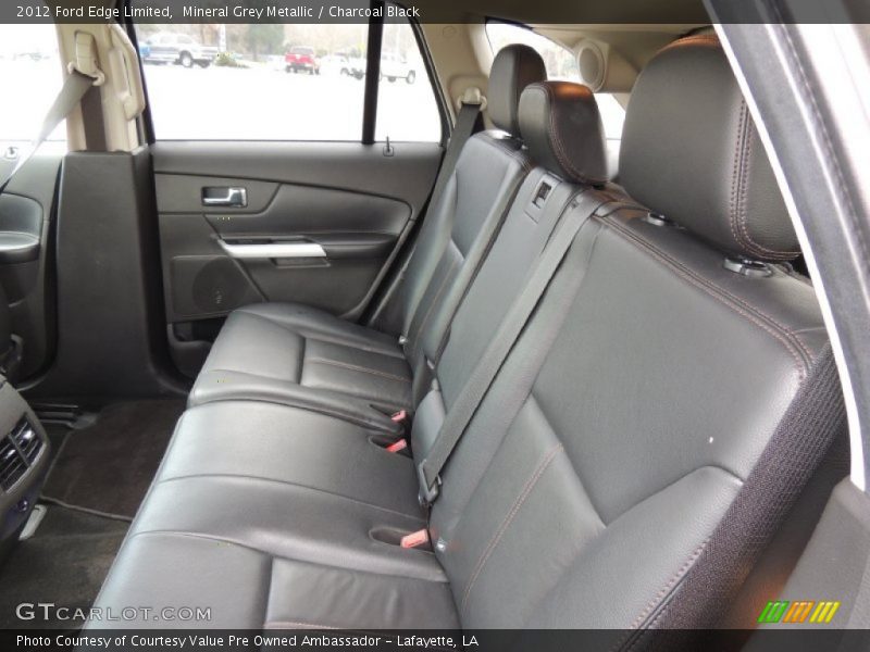 Mineral Grey Metallic / Charcoal Black 2012 Ford Edge Limited