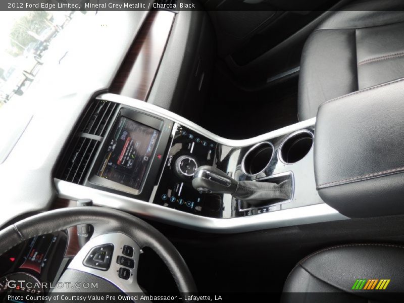 Mineral Grey Metallic / Charcoal Black 2012 Ford Edge Limited