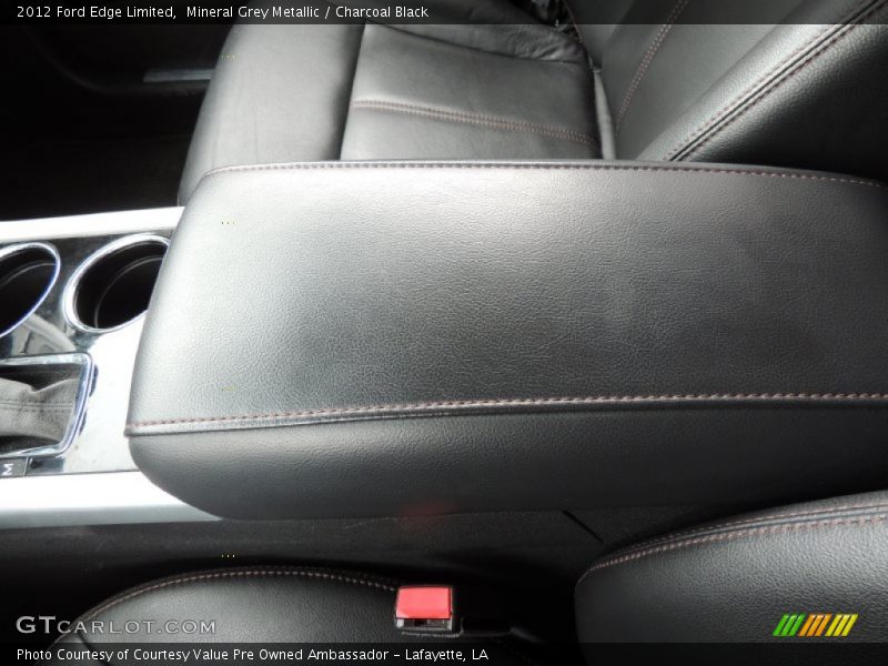 Mineral Grey Metallic / Charcoal Black 2012 Ford Edge Limited