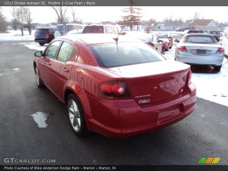 Redline 2-Coat Pearl / Black 2013 Dodge Avenger SE