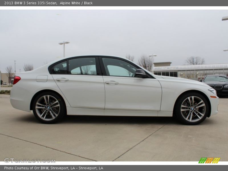 Alpine White / Black 2013 BMW 3 Series 335i Sedan