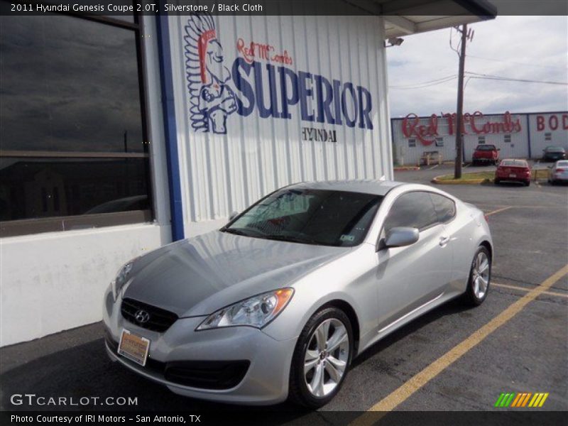 Silverstone / Black Cloth 2011 Hyundai Genesis Coupe 2.0T