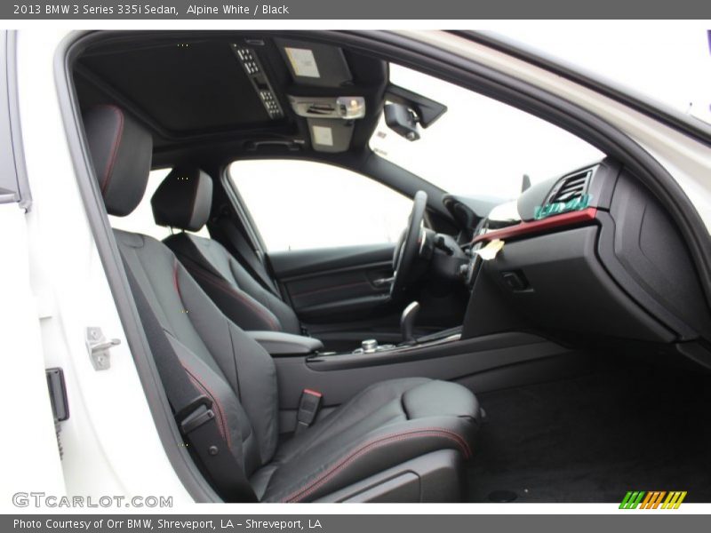 Alpine White / Black 2013 BMW 3 Series 335i Sedan