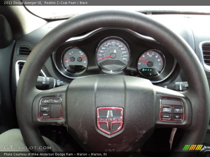 Redline 2-Coat Pearl / Black 2013 Dodge Avenger SE