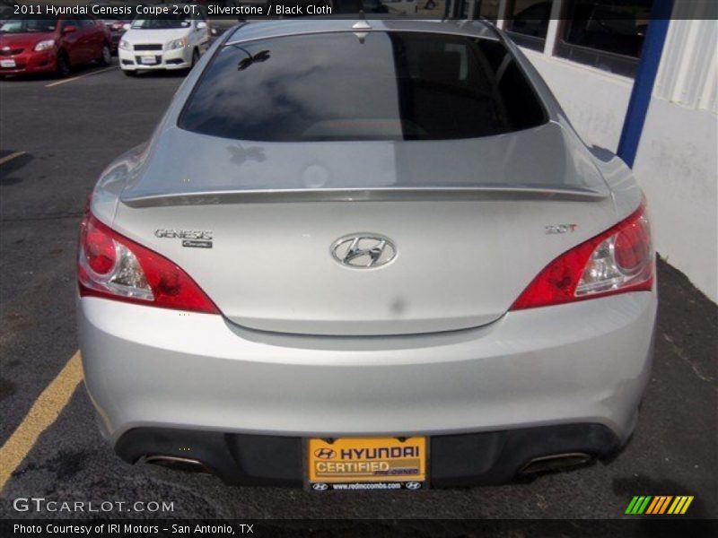 Silverstone / Black Cloth 2011 Hyundai Genesis Coupe 2.0T