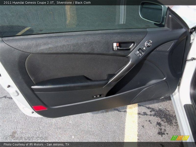 Silverstone / Black Cloth 2011 Hyundai Genesis Coupe 2.0T