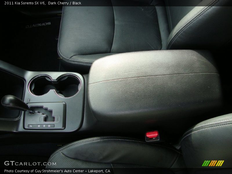 Dark Cherry / Black 2011 Kia Sorento SX V6