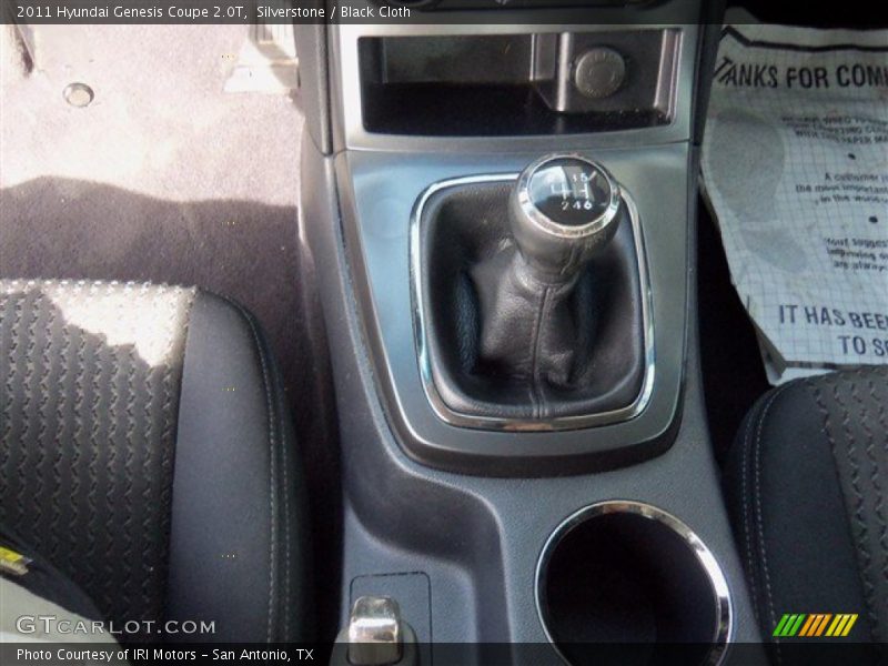 Silverstone / Black Cloth 2011 Hyundai Genesis Coupe 2.0T