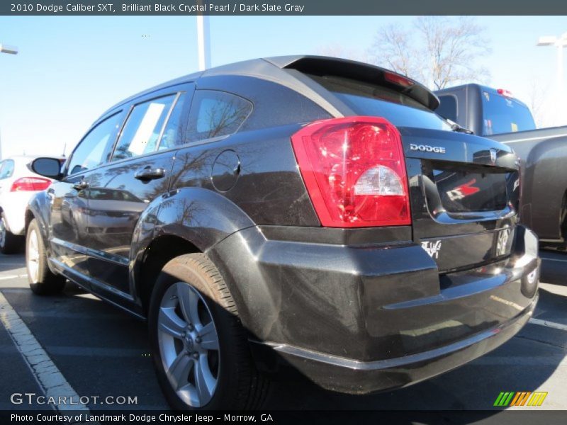 Brilliant Black Crystal Pearl / Dark Slate Gray 2010 Dodge Caliber SXT