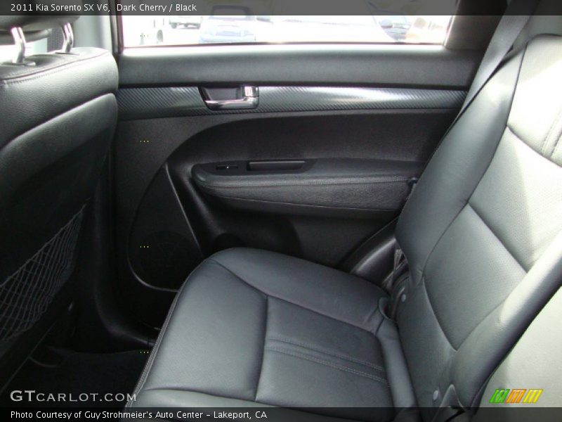 Dark Cherry / Black 2011 Kia Sorento SX V6
