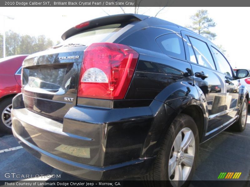 Brilliant Black Crystal Pearl / Dark Slate Gray 2010 Dodge Caliber SXT