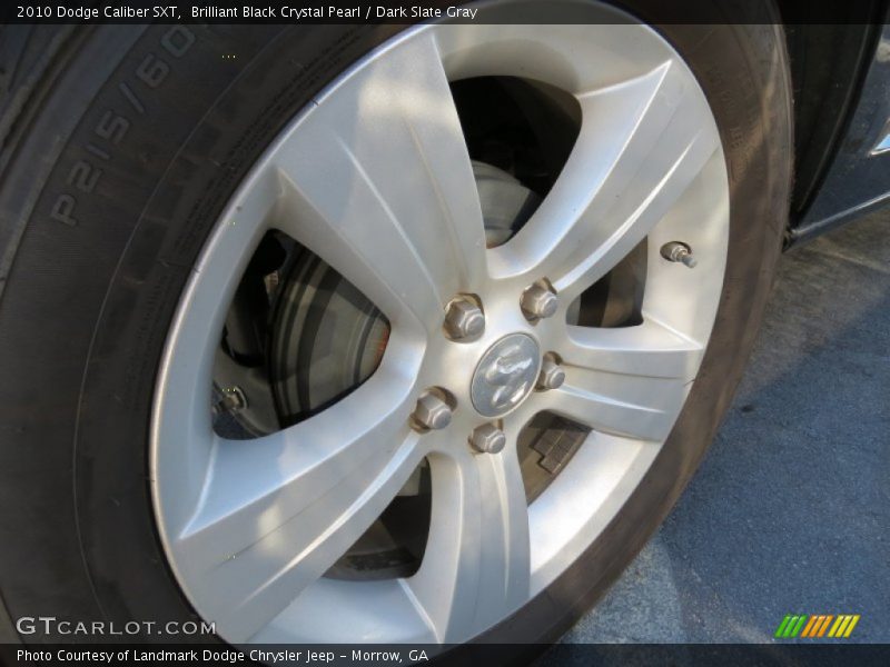 Brilliant Black Crystal Pearl / Dark Slate Gray 2010 Dodge Caliber SXT