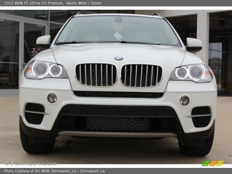 Alpine White / Oyster 2013 BMW X5 xDrive 35i Premium