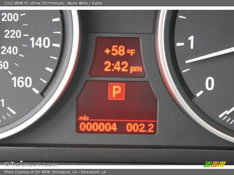 Alpine White / Oyster 2013 BMW X5 xDrive 35i Premium