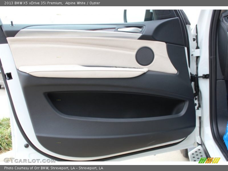 Alpine White / Oyster 2013 BMW X5 xDrive 35i Premium