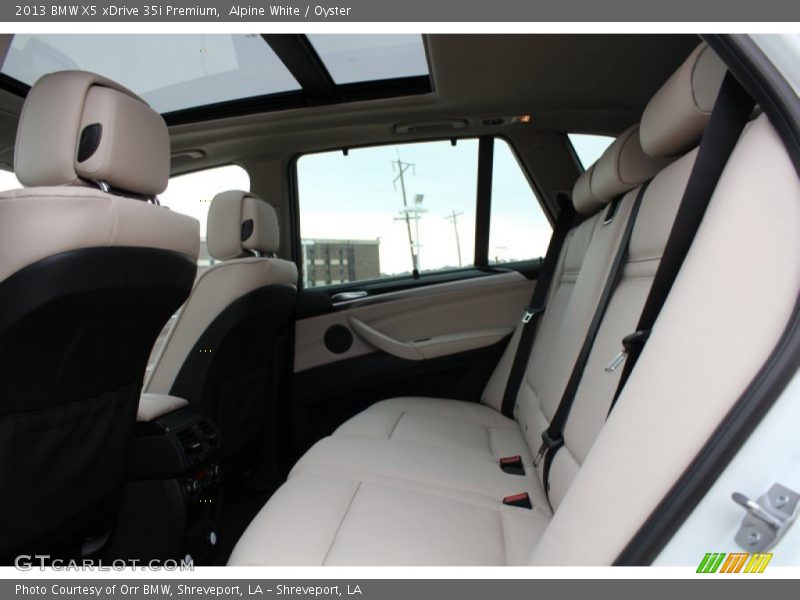 Alpine White / Oyster 2013 BMW X5 xDrive 35i Premium