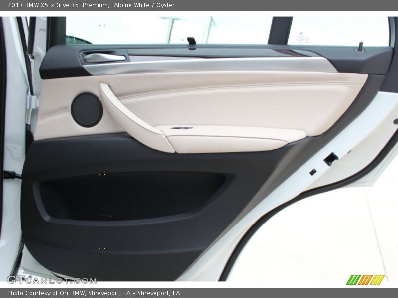 Alpine White / Oyster 2013 BMW X5 xDrive 35i Premium