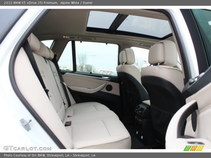 Alpine White / Oyster 2013 BMW X5 xDrive 35i Premium