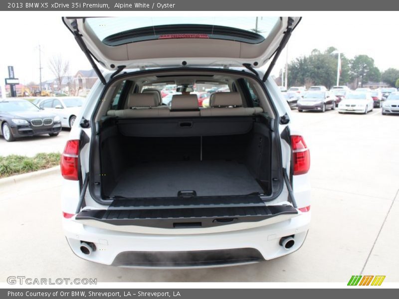 Alpine White / Oyster 2013 BMW X5 xDrive 35i Premium