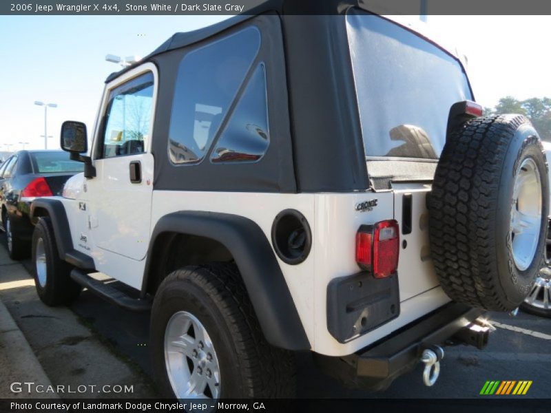 Stone White / Dark Slate Gray 2006 Jeep Wrangler X 4x4