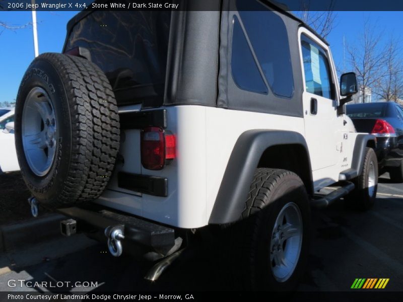 Stone White / Dark Slate Gray 2006 Jeep Wrangler X 4x4