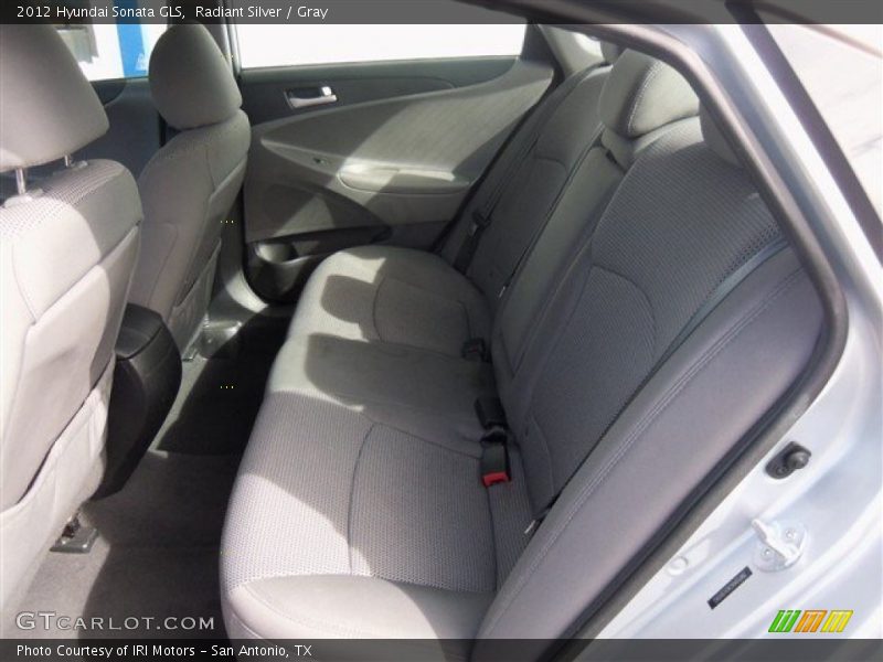 Radiant Silver / Gray 2012 Hyundai Sonata GLS