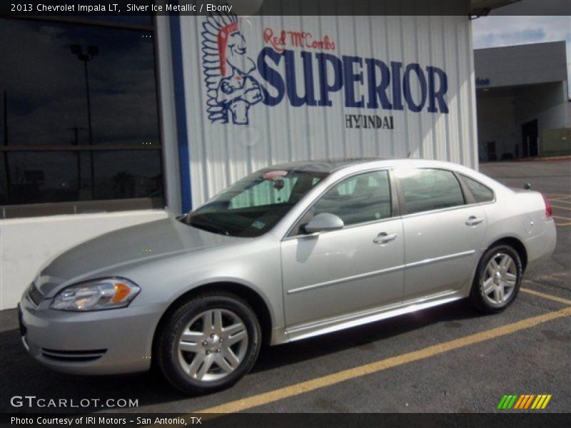Silver Ice Metallic / Ebony 2013 Chevrolet Impala LT