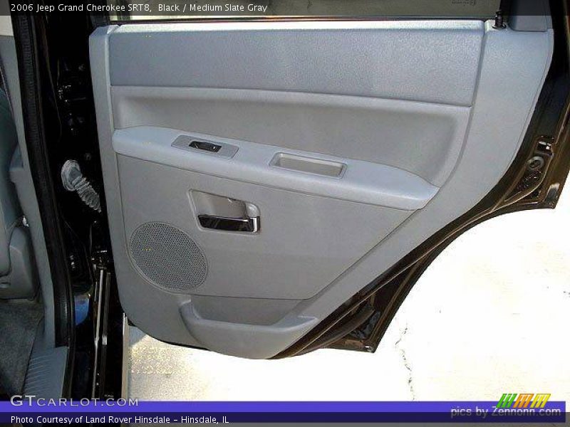 Black / Medium Slate Gray 2006 Jeep Grand Cherokee SRT8