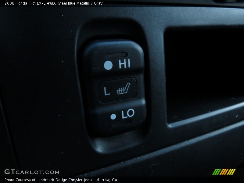 Steel Blue Metallic / Gray 2008 Honda Pilot EX-L 4WD