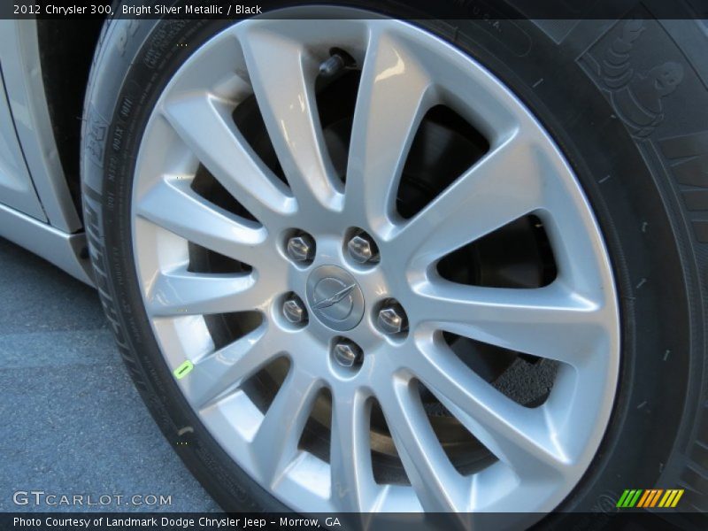 Bright Silver Metallic / Black 2012 Chrysler 300