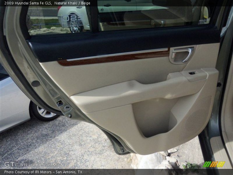Natural Khaki / Beige 2009 Hyundai Santa Fe GLS