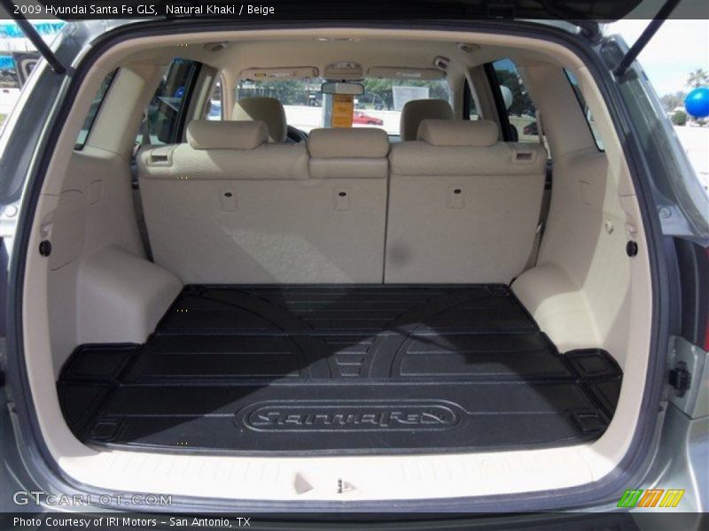 Natural Khaki / Beige 2009 Hyundai Santa Fe GLS