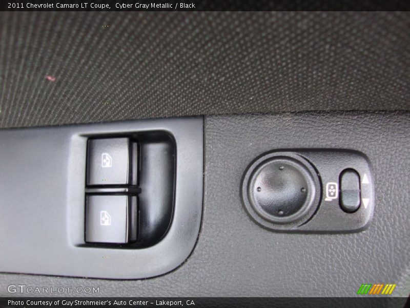 Cyber Gray Metallic / Black 2011 Chevrolet Camaro LT Coupe