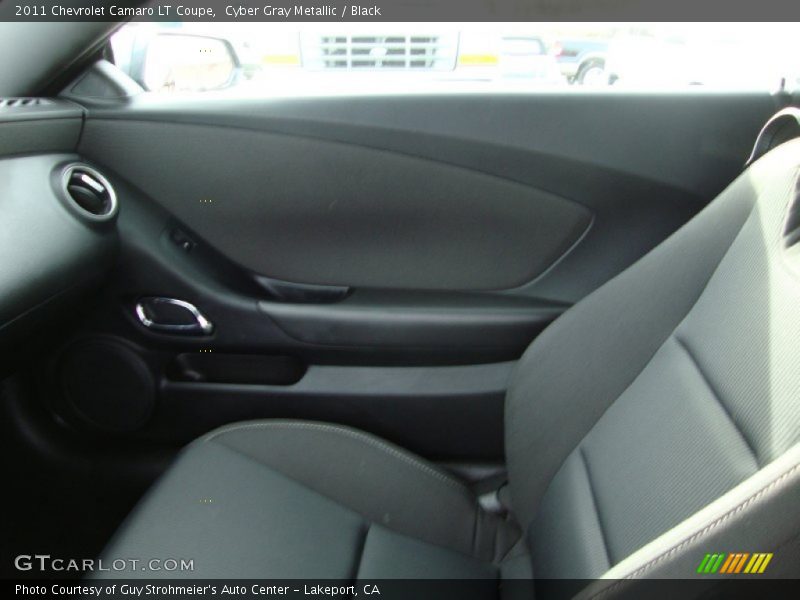 Cyber Gray Metallic / Black 2011 Chevrolet Camaro LT Coupe