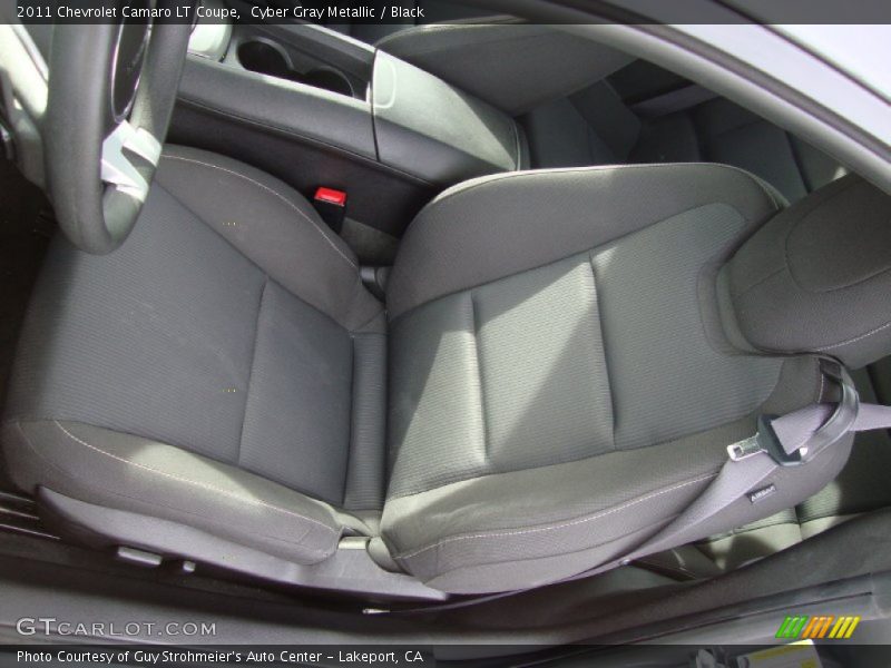 Cyber Gray Metallic / Black 2011 Chevrolet Camaro LT Coupe