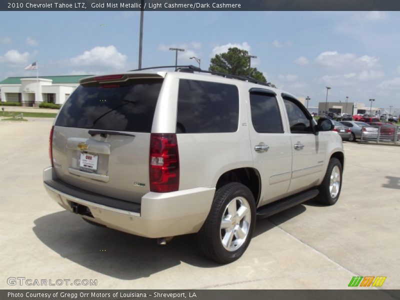 Gold Mist Metallic / Light Cashmere/Dark Cashmere 2010 Chevrolet Tahoe LTZ