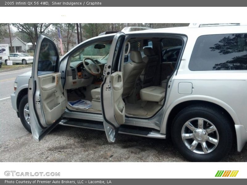Silver Indulgence / Graphite 2005 Infiniti QX 56 4WD