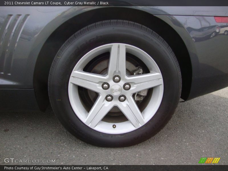 Cyber Gray Metallic / Black 2011 Chevrolet Camaro LT Coupe