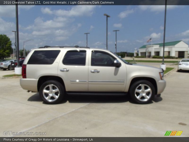 Gold Mist Metallic / Light Cashmere/Dark Cashmere 2010 Chevrolet Tahoe LTZ