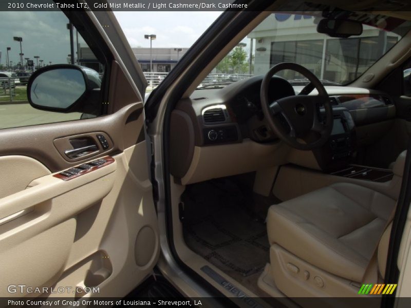 Gold Mist Metallic / Light Cashmere/Dark Cashmere 2010 Chevrolet Tahoe LTZ